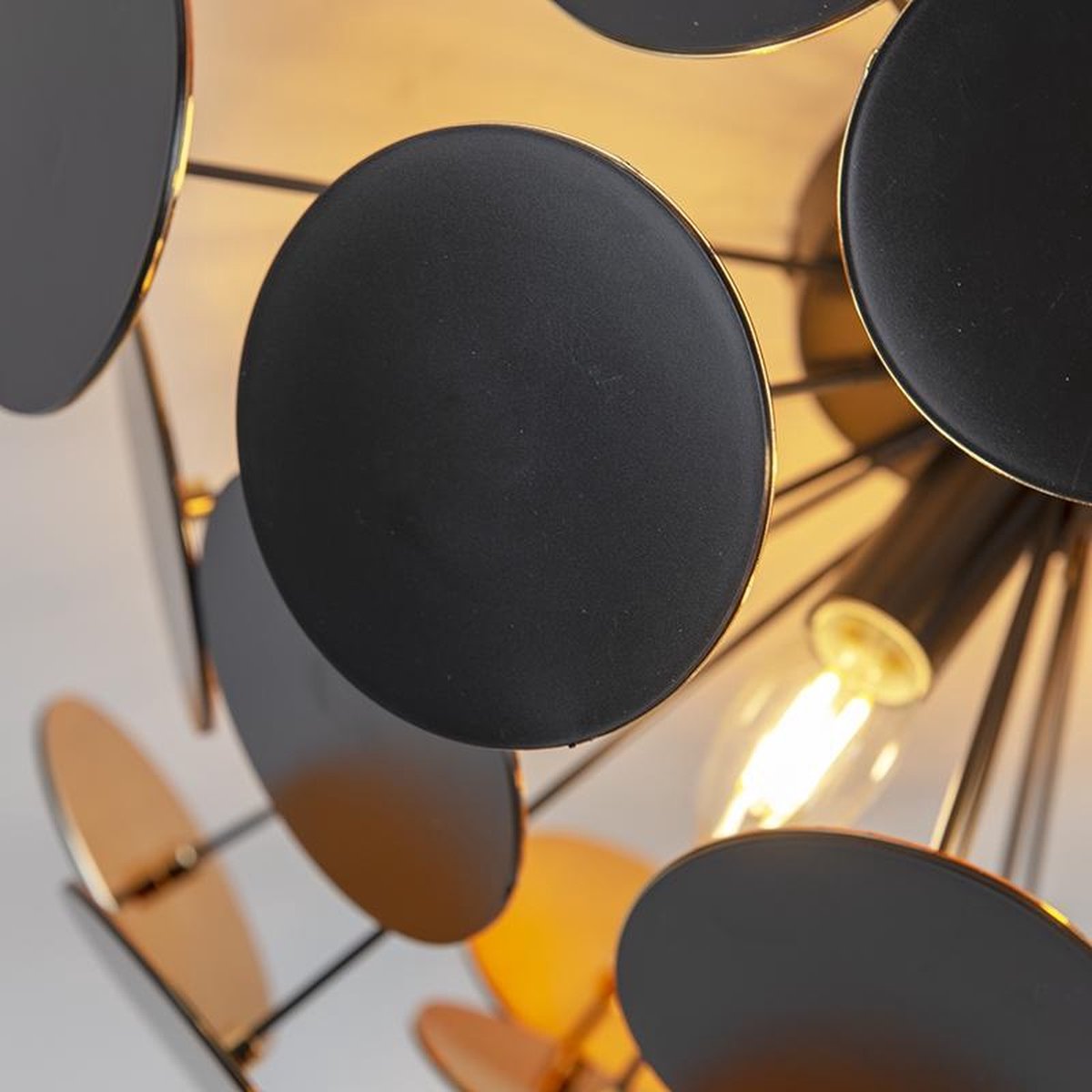 TRIO Discalgo Plafondlamp - Zwart