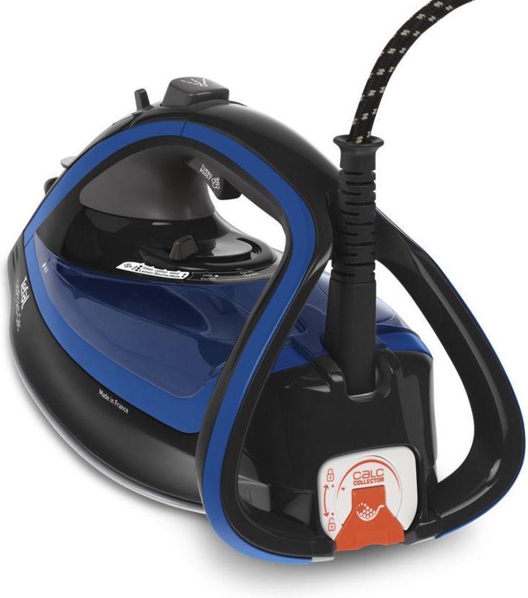 Tefal TurboPro Anti-Calc FV5688 - Blauw