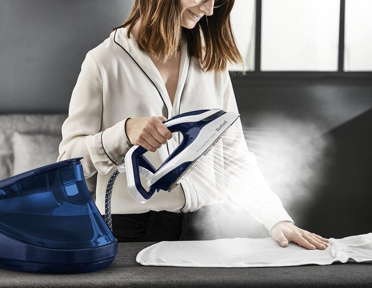 Tefal Pro Express Vision GV9812 - Blauw