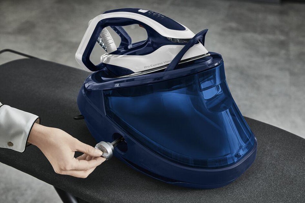 Tefal Pro Express Vision GV9812 - Blauw