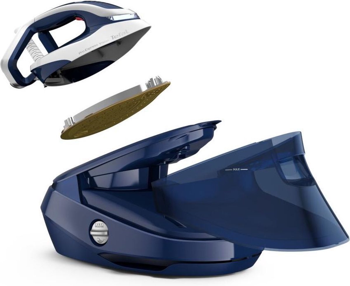 Tefal Pro Express Vision GV9812 - Blauw