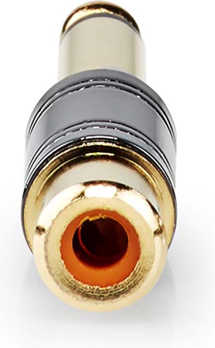 Nedis CABW23935BKG mono audio adapter 6,35 mm male - RCA female - Grijs