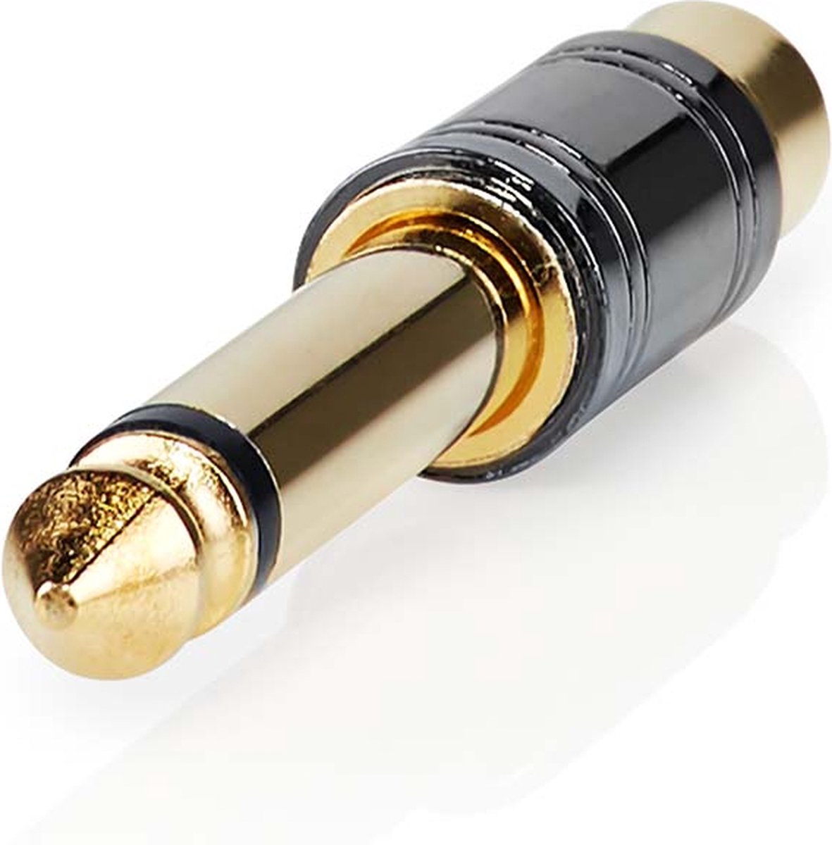 Nedis CABW23935BKG mono audio adapter 6,35 mm male - RCA female - Grijs