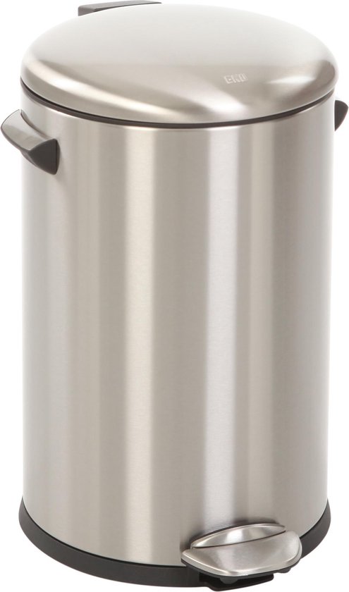 Eko Belle Pedaalemmer Rvs- 12 Liter - Silver