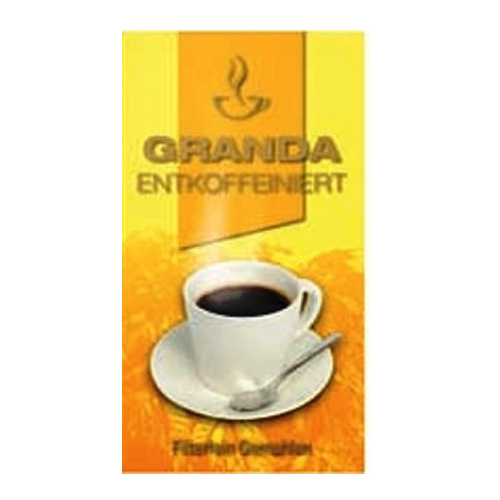 Granda - Cafeïnevrije Gemalen Koffie - 12x 500g