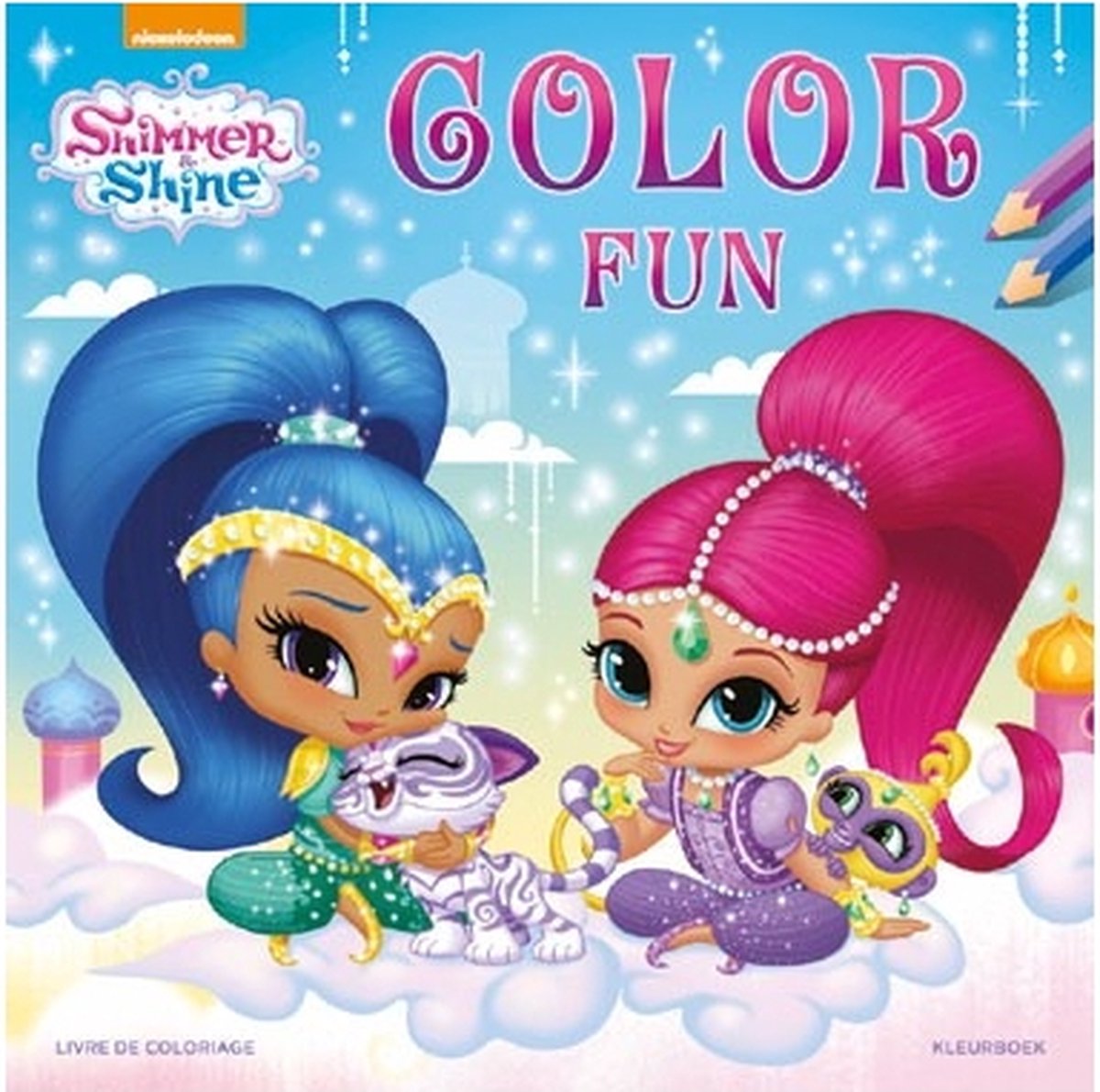 Shimmer & Shine Color Fun Kleurboek