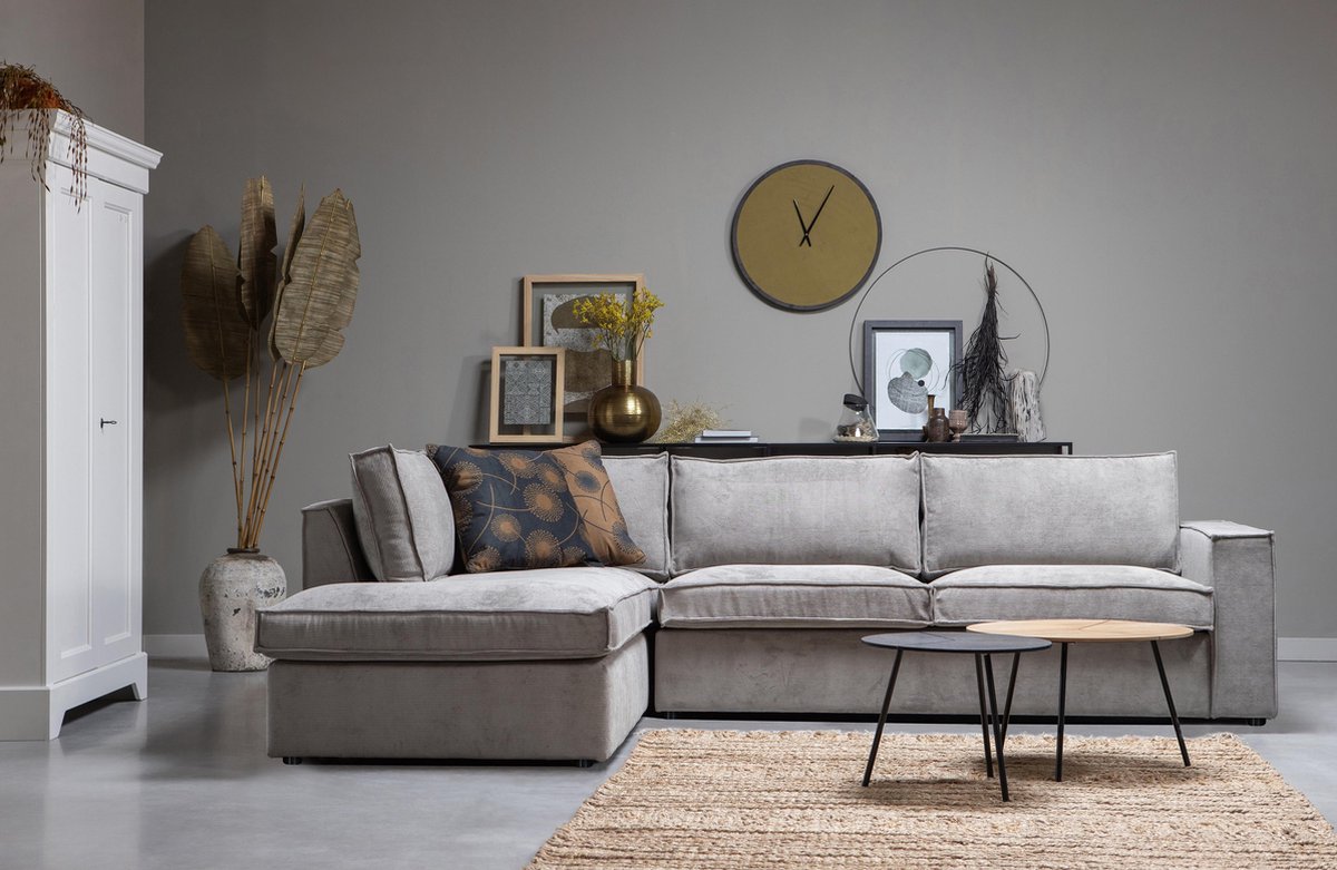 Woood Thomas Hoekbank Links - Grijs