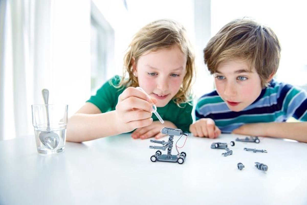 4M Kidzlabs Green Science Zout Water Power Robot - Grijs