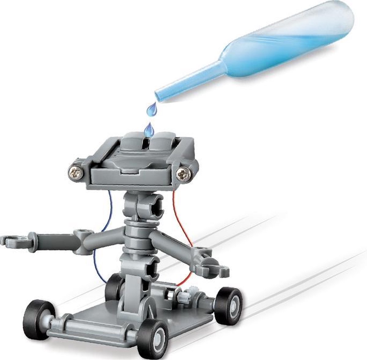 4M Kidzlabs Green Science Zout Water Power Robot - Grijs