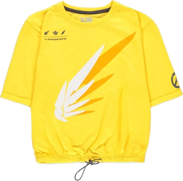 Difuzed Overwatch - Mercy Wings Women's Cropped Top