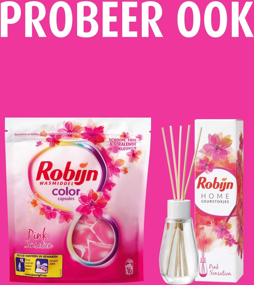 Robijn Home Geurstokje Pink Sensation - 45 ml