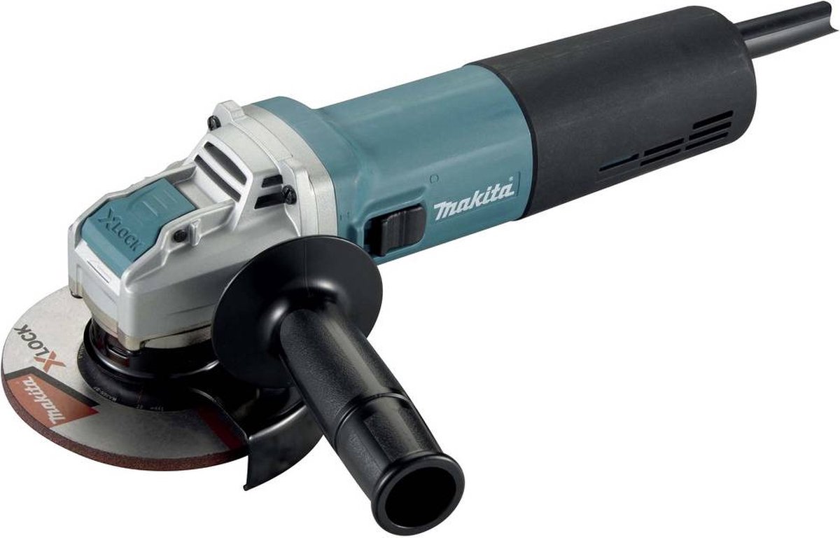 Makita GA5080RX02 | Haakse slijper | 230 V | 125 mm | X-LOCK | met vastzetschakelaar