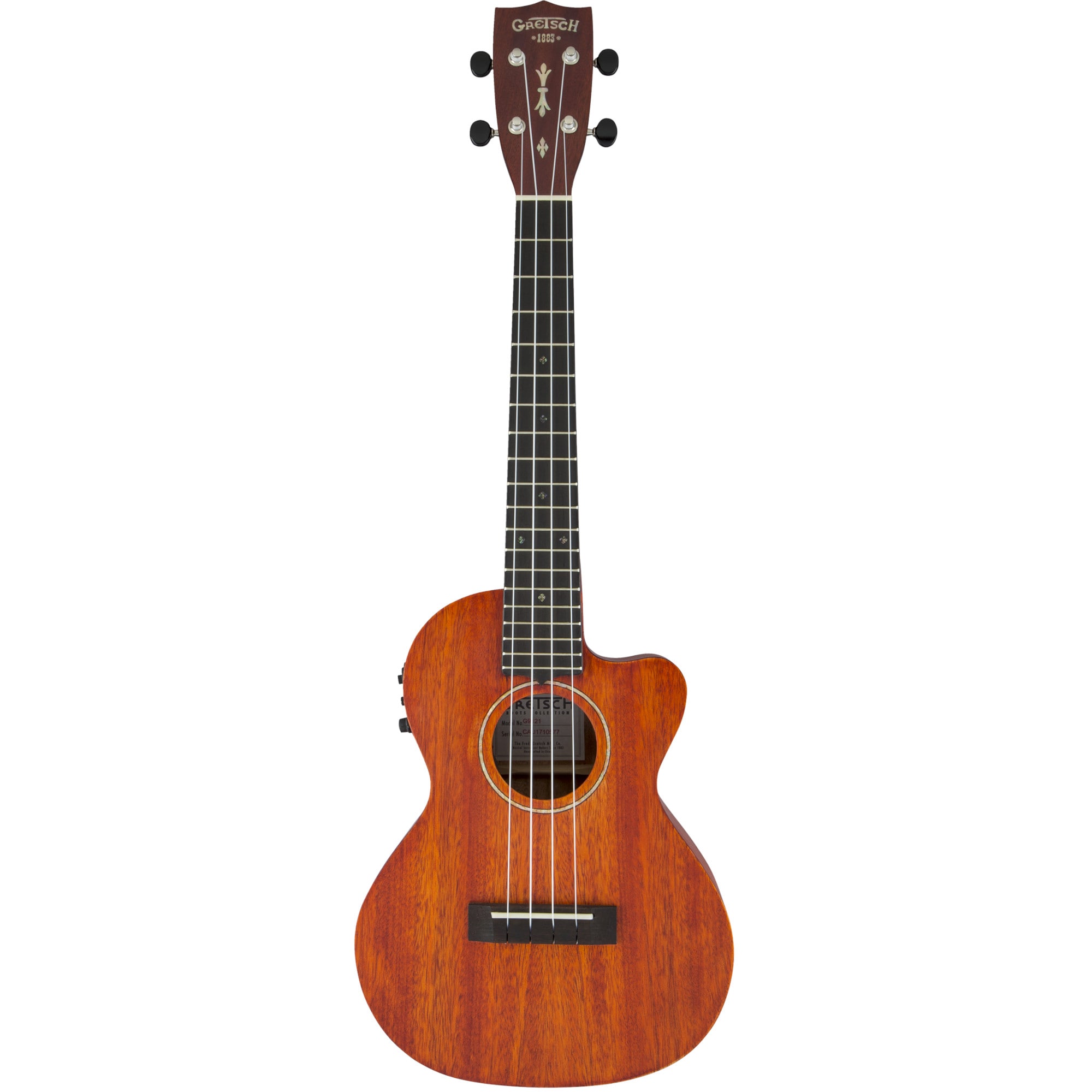 Gretsch G9121 A.C.E. Tenor Ukulele elektrisch-akoestische tenor ukelele met gigbag