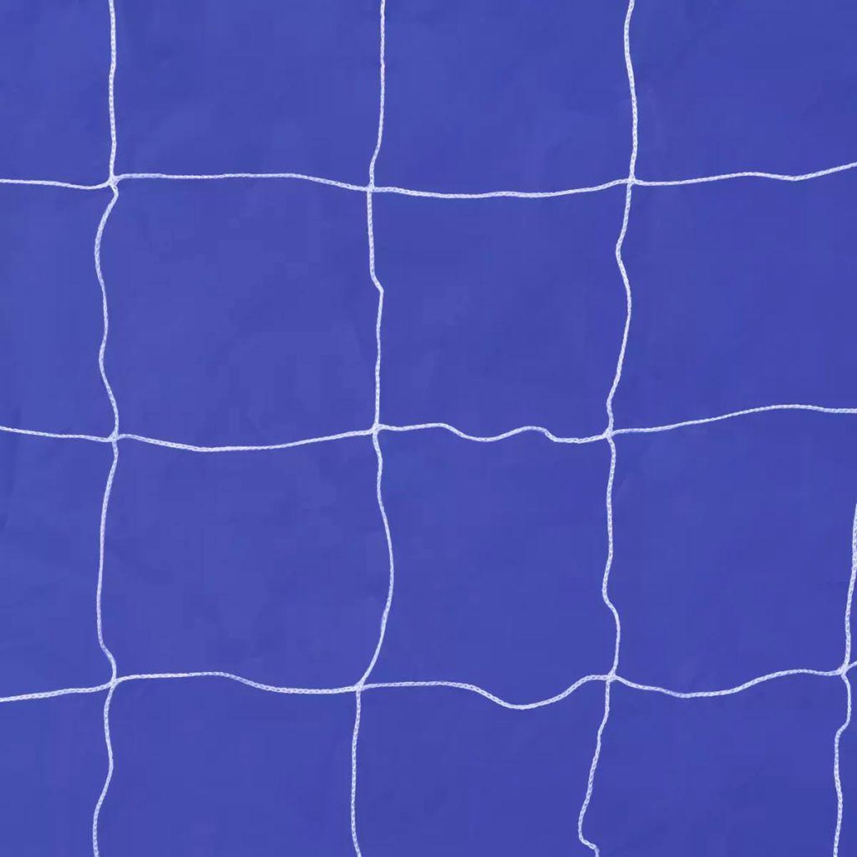 Voetbaldoel Met Richtmuur 240 X 92 X 150 Cm - Blauw