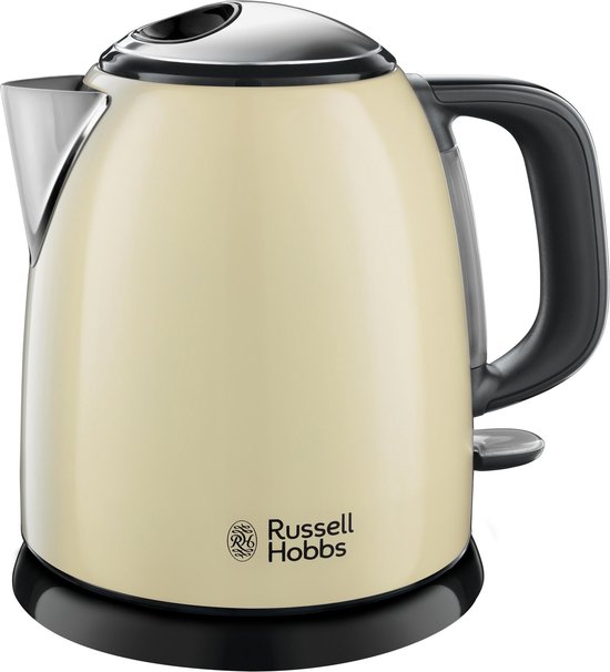 Russell Hobbs Colours Plus+ Mini Waterkoker - 1 L - Blanco