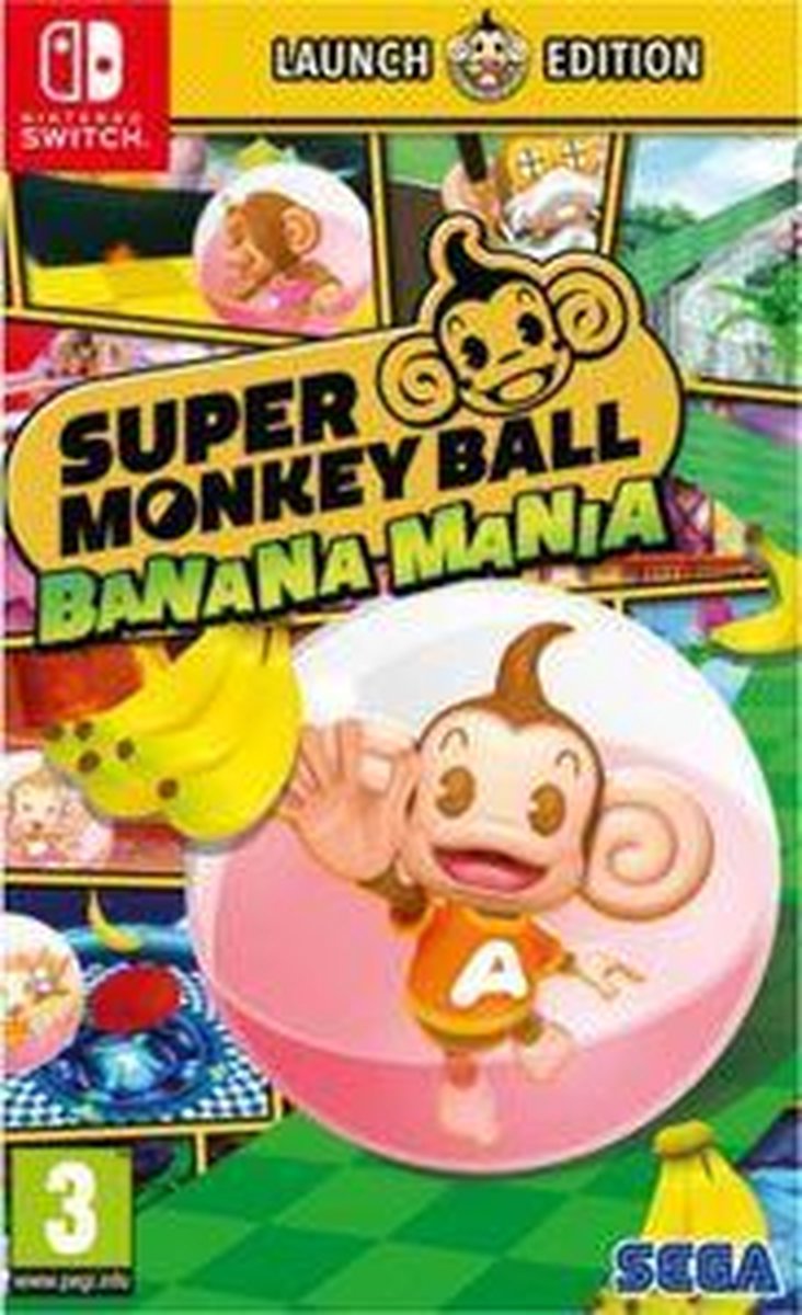 SEGA Super Monkey Ball Banana Mania - Launch Edition