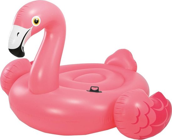 Intex Opblaasbaar Eiland Flamingo 218 Cm - Roze