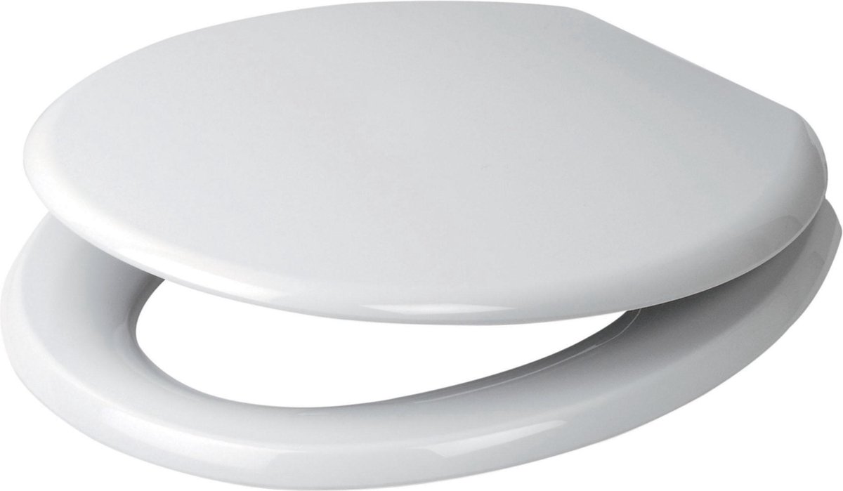 Plieger Start closetzitting softclose thermoplast met kunststof bevestigingsset wit 4345124
