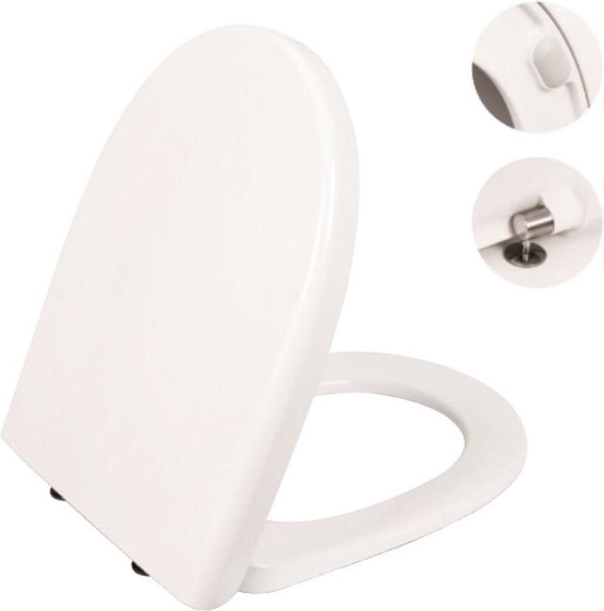 Pressalit Zano Closetzitting met softclose en lift off 898000-D98999