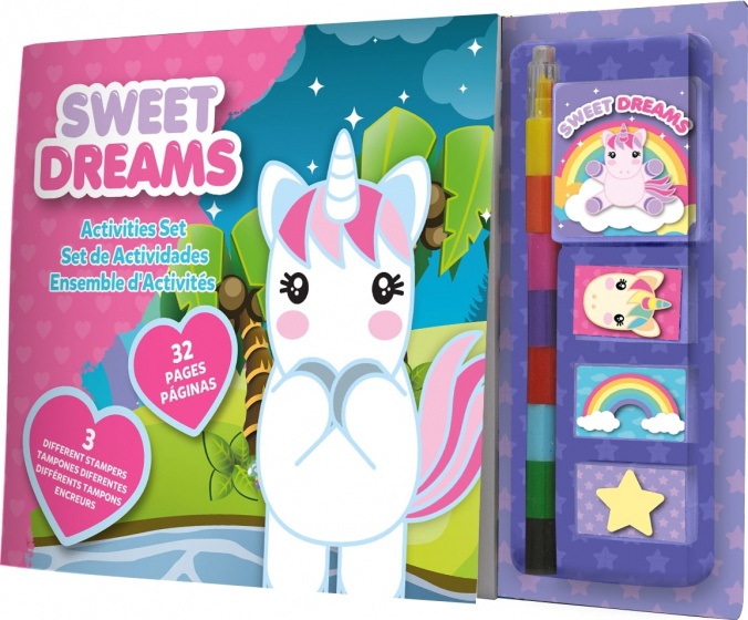 Sweet Dreams activiteitenboek junior 30 x 20 cm karton 4 delig