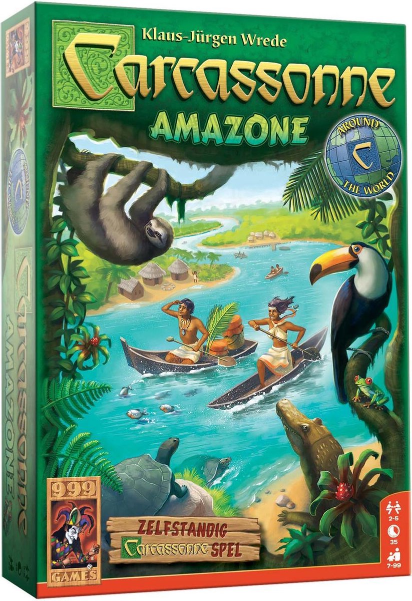 999Games Carcassonne: Amazone Bordspel