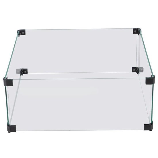 Cozy Living Glas Set 5mm 57x57xh21 Cm