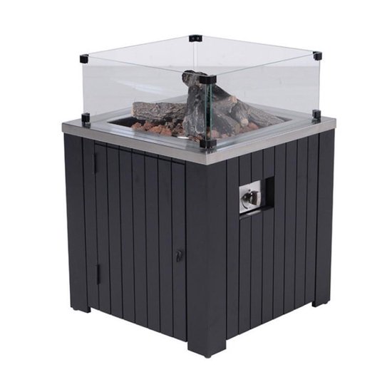 Cozy Living Glas Set 5mm 57x57xh21 Cm