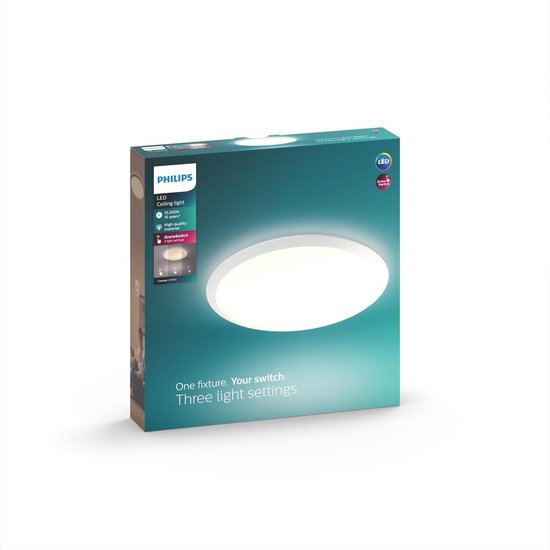 Philips Cavanal SceneSch Plafondlamp - Wit