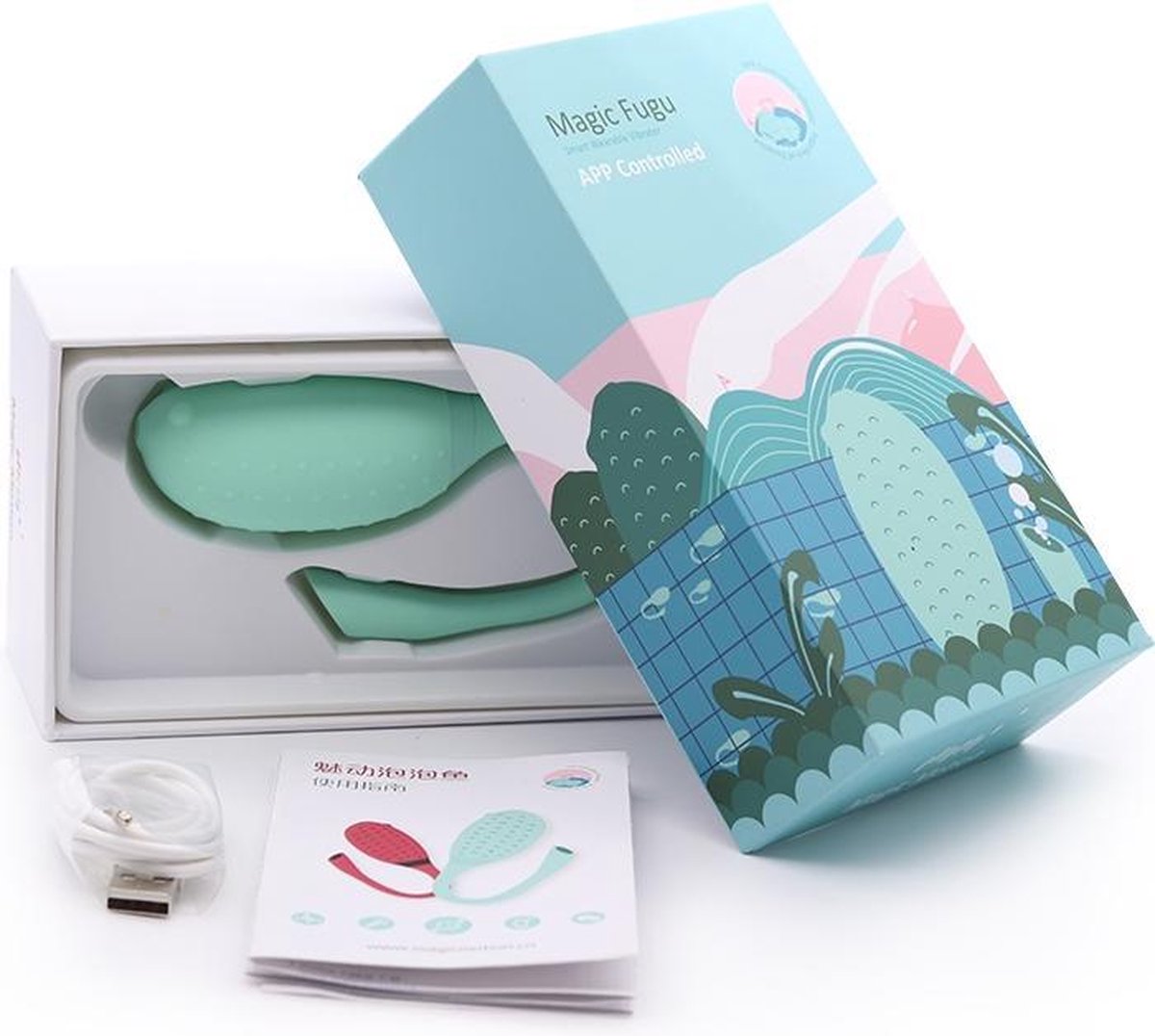 Magic Motion Bullet Vibrator Fugu - App controlled - Groen