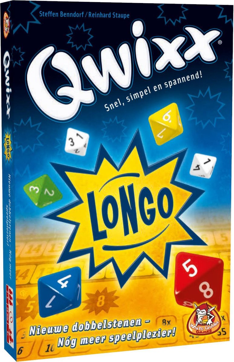 White Goblin Games dobbelspel Qwixx Longo (NL) - Geel