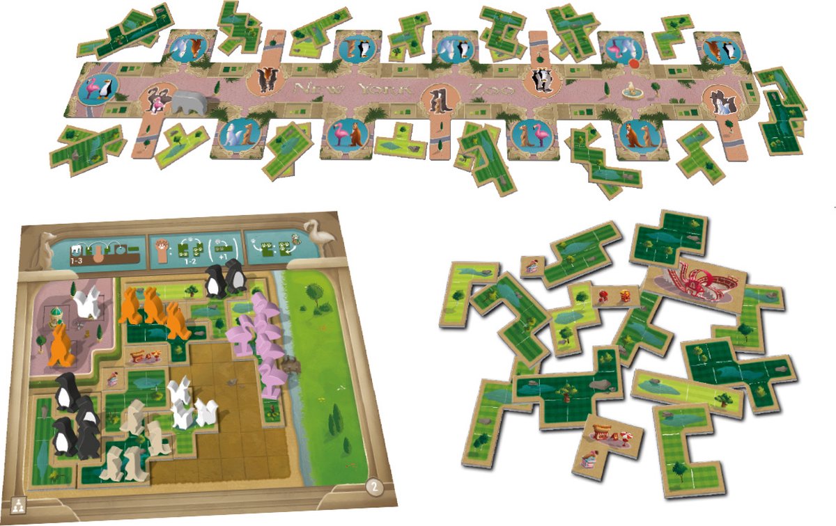 White Goblin Games puzzelspel New York Zoo (NL)
