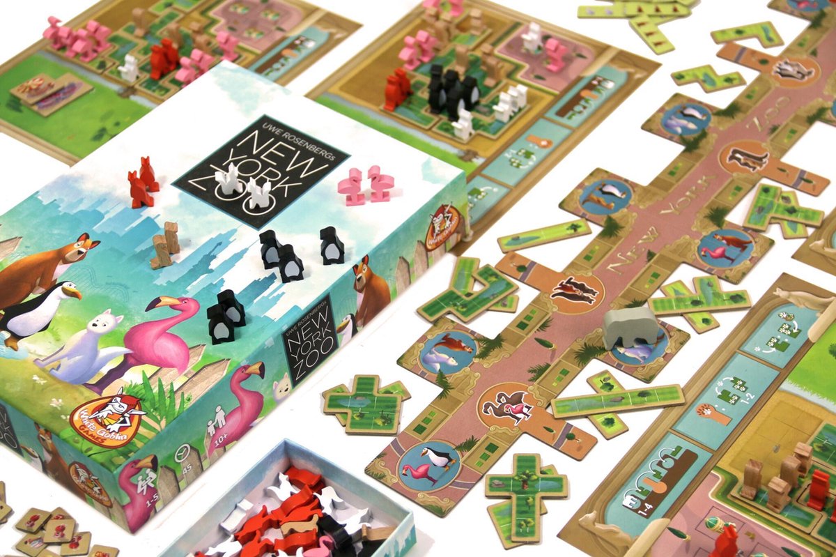 White Goblin Games puzzelspel New York Zoo (NL)