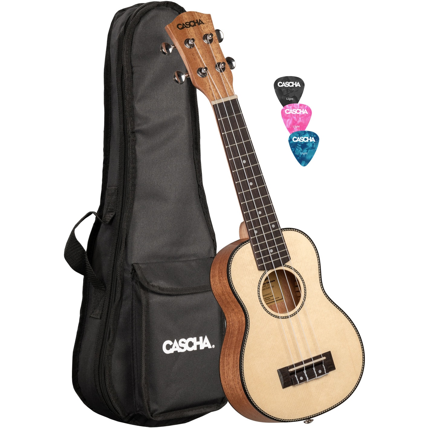 Cascha HH 2148 sopraan ukelele set