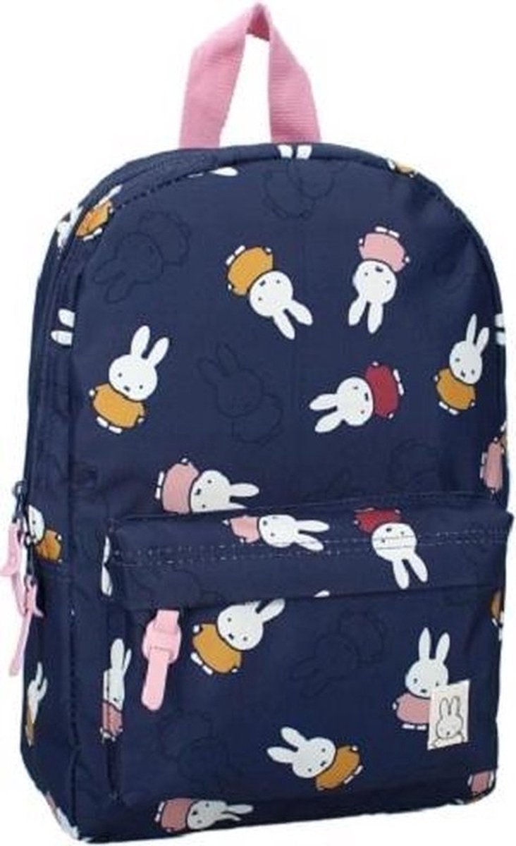 Dick Bruna rugzak Nijntje junior 6,8 liter polyester navy