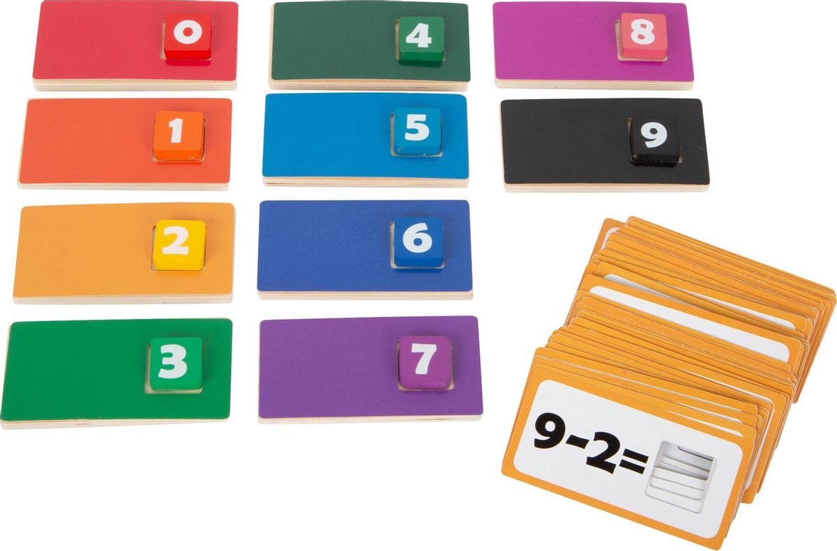 Small Foot rekenspel junior hout 121 delig