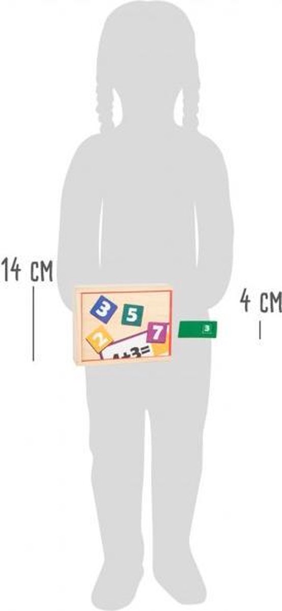 Small Foot rekenspel junior hout 121 delig