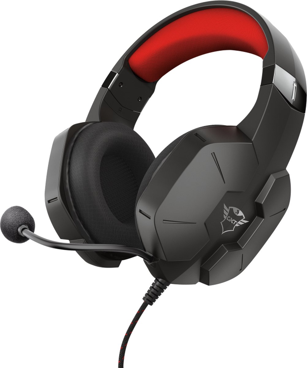 Trust GXT 323 Carus Bedrade Gaming Headset - Zwart