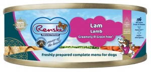 Renske Blik Vers Gestoomd Graanvrij 95 g - Hondenvoer - Lam
