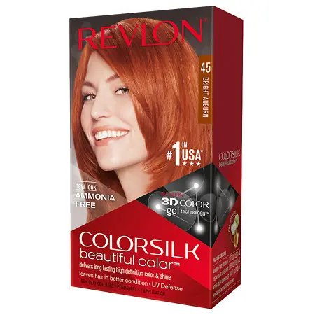 Revlon Colorsilk Haarverf Permanent - Bright Auburn - 45