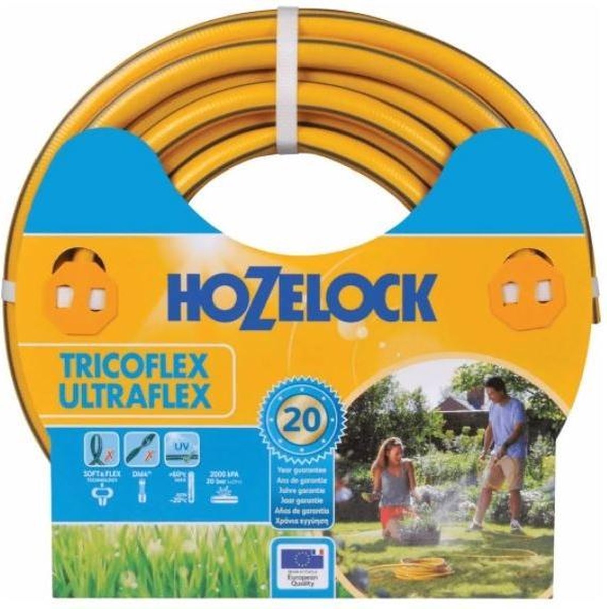 Hozelock 117002 Tricoflex Ultraflex Slang - Geel
