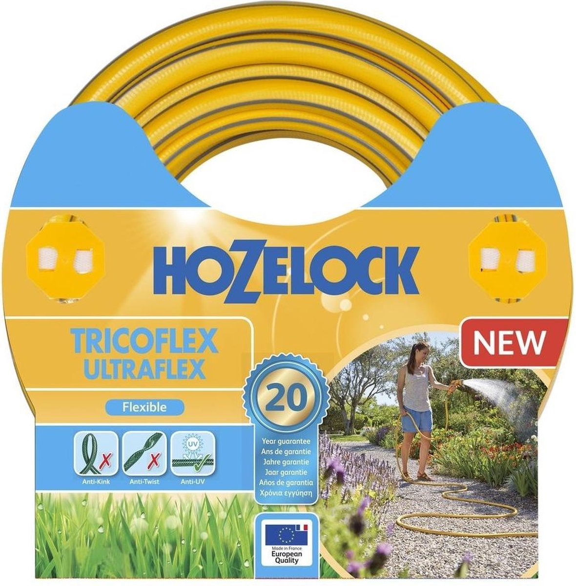 Hozelock 117002 Tricoflex Ultraflex Slang - Geel