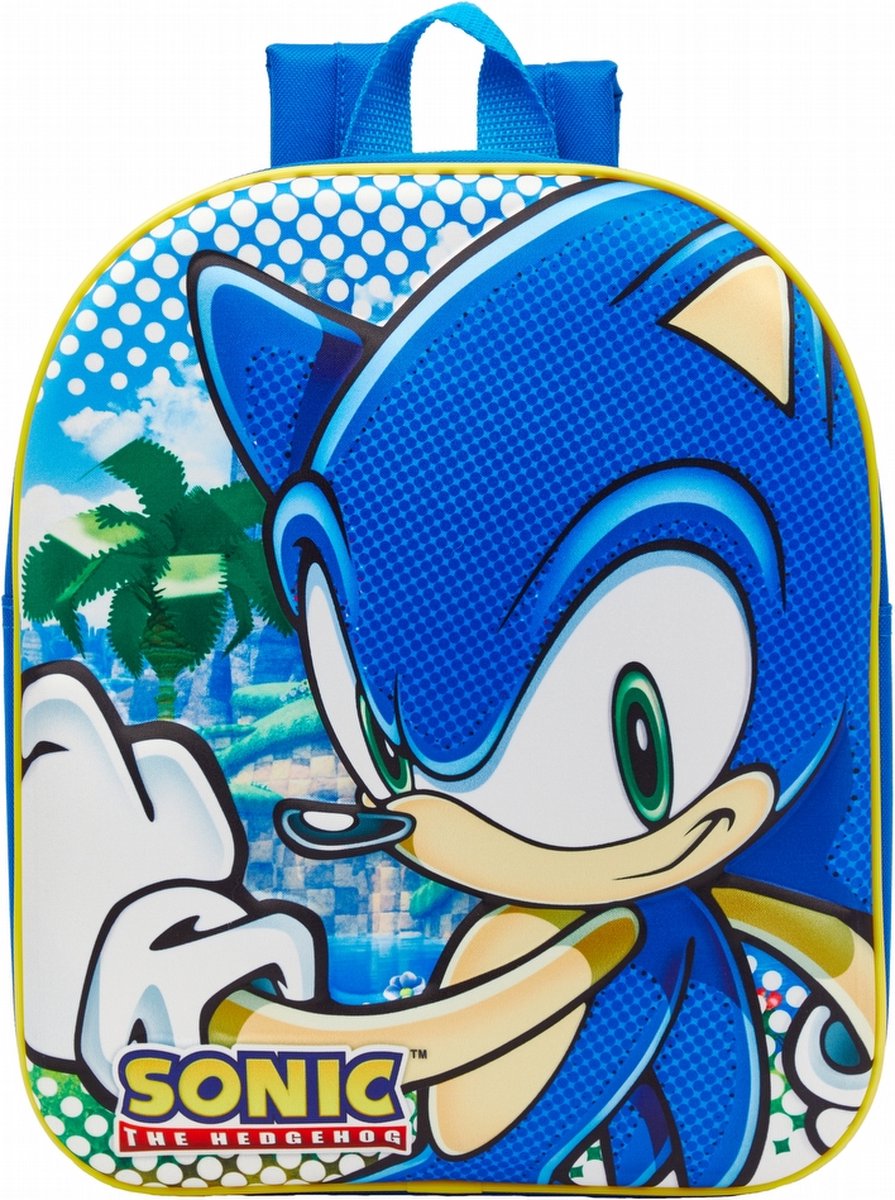 SEGA rugzak Sonic 3D 5 liter EVA - Blauw