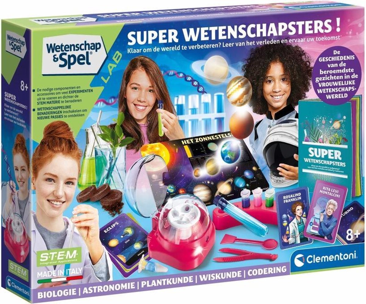 Clementoni speelset Superwetenschapsters! meisjes