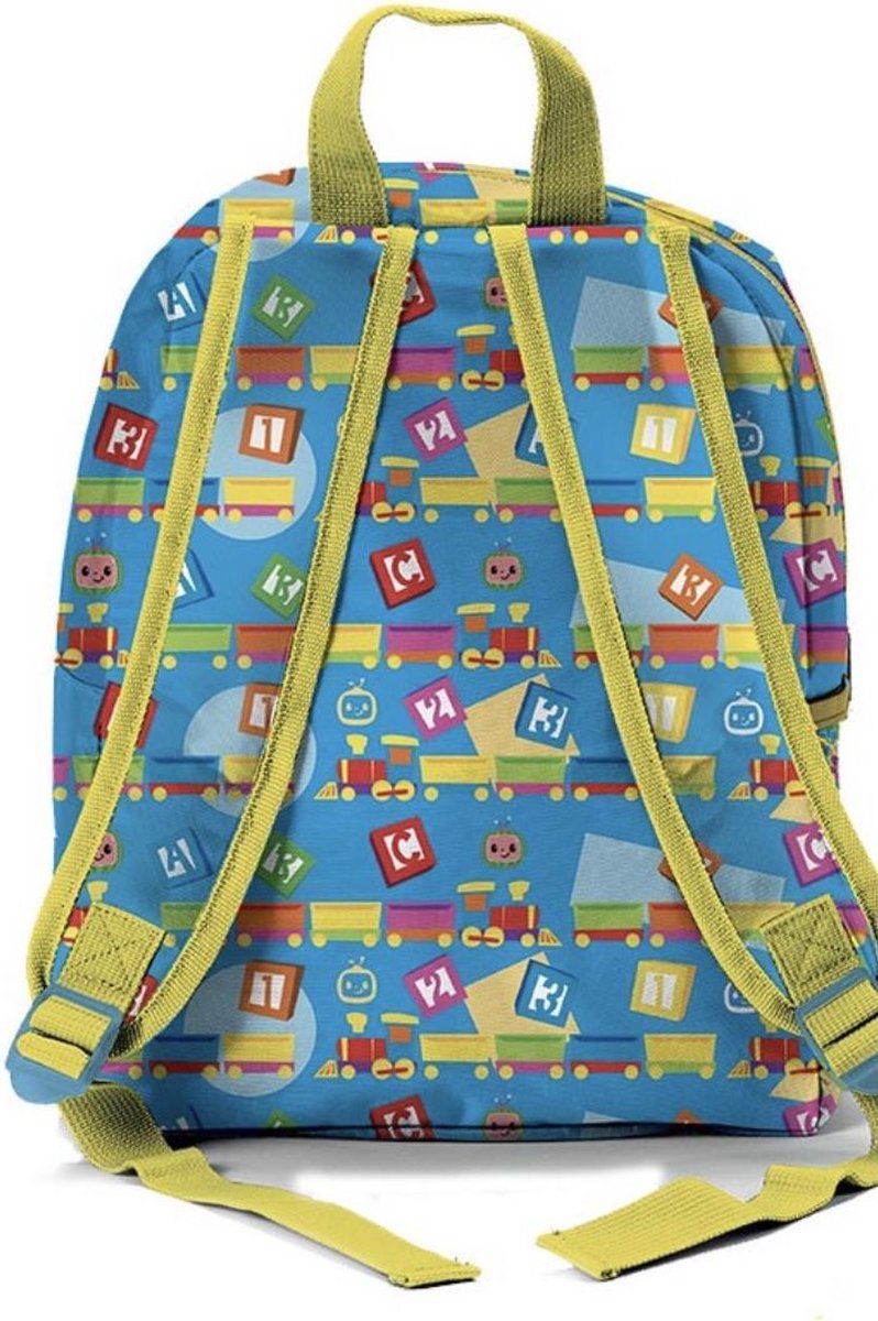 CoComelon rugzak junior 8 liter polyester/satijn groen/blauw