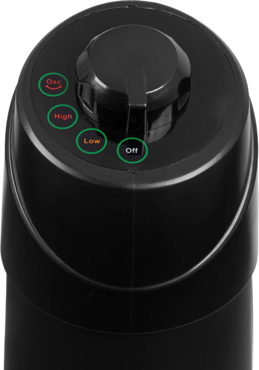 EUROM Q-Tower 1200 - Zwart