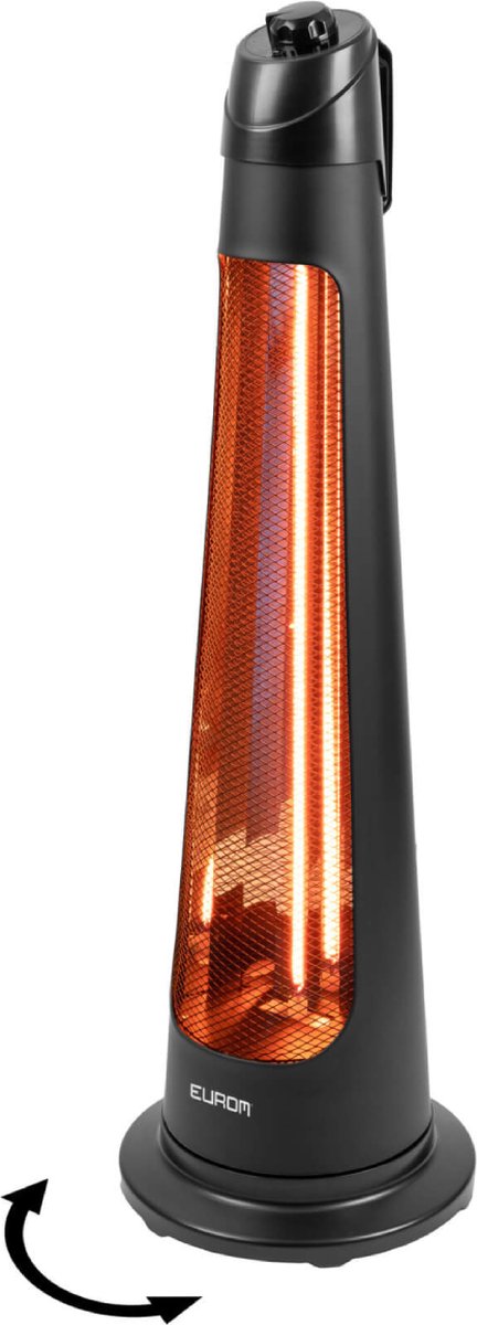 EUROM Q-Tower 1200 - Zwart