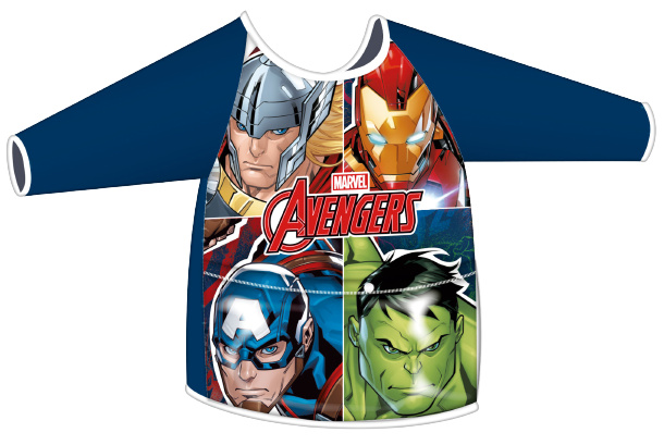 Marvel knutselschort Avengers junior polyester donkerblauw