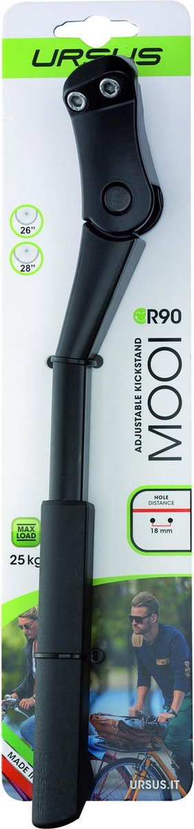 Ursus Standaard Mooi Rear Aluminium 26/28 Inch - Zwart