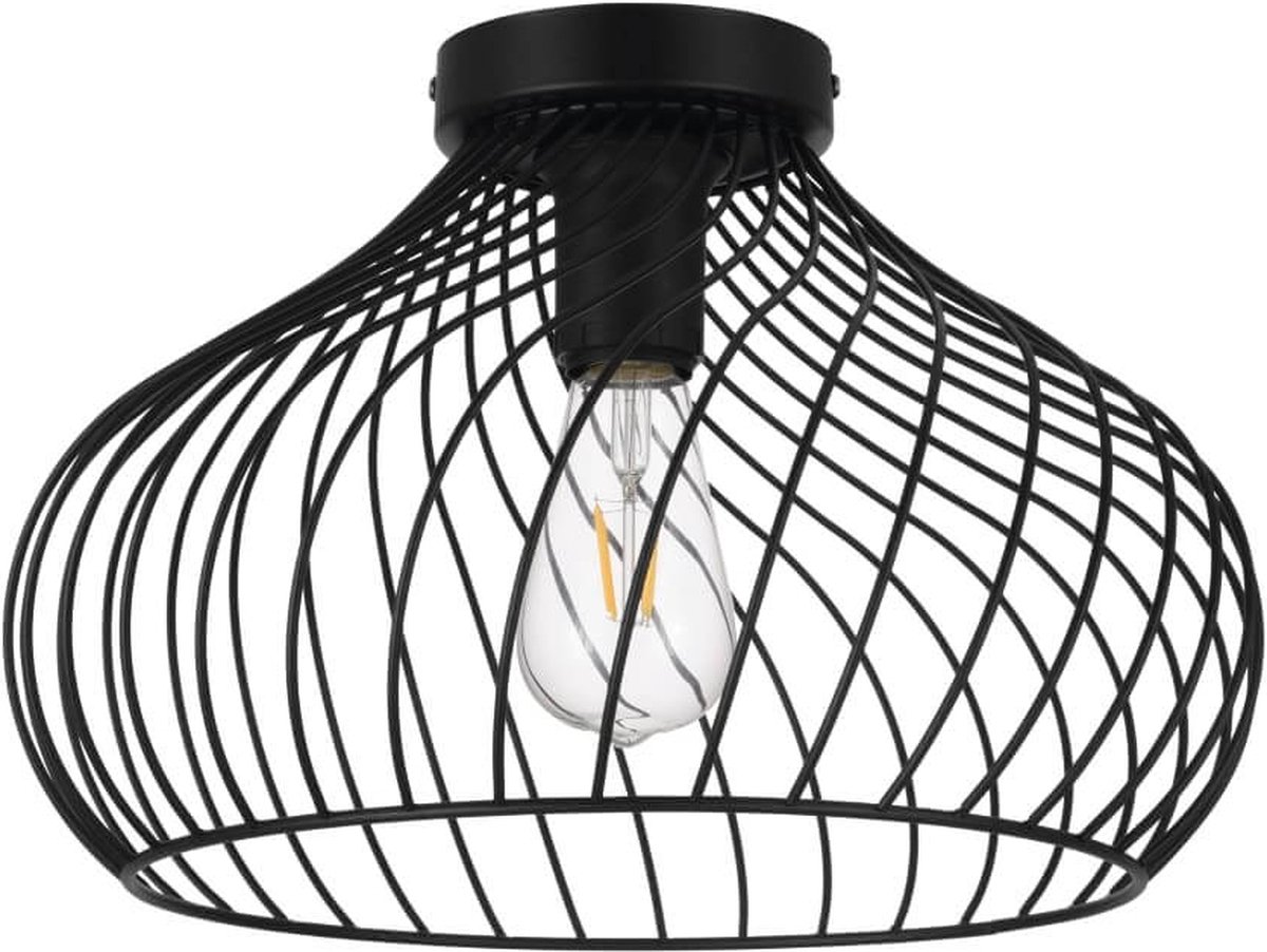 EGLO Staverton Plafondlamp Ø 36,5 cm - Zwart