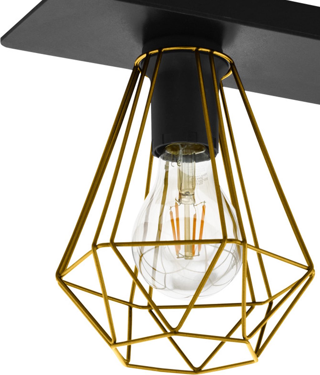 EGLO Tarbes Plafondlamp - Zwart